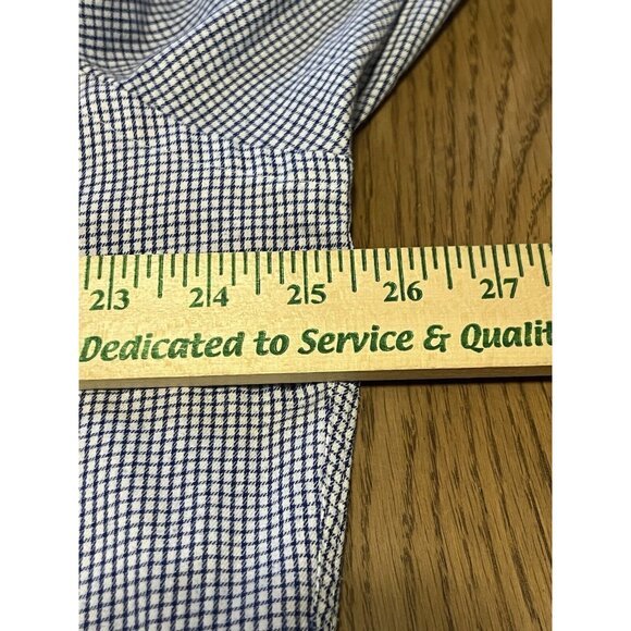 Chaps Shirt Mens 17-17 1/2 Classic Fit Wrinkle Free Button Down Shirt Preppy - Picture 6 of 15